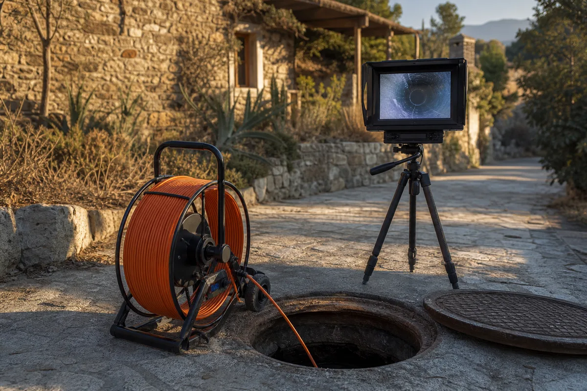 Inspection caméra de canalisation en Haute-Corse : localiser sans casser